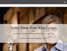 Tablet Screenshot of glassvodka.com